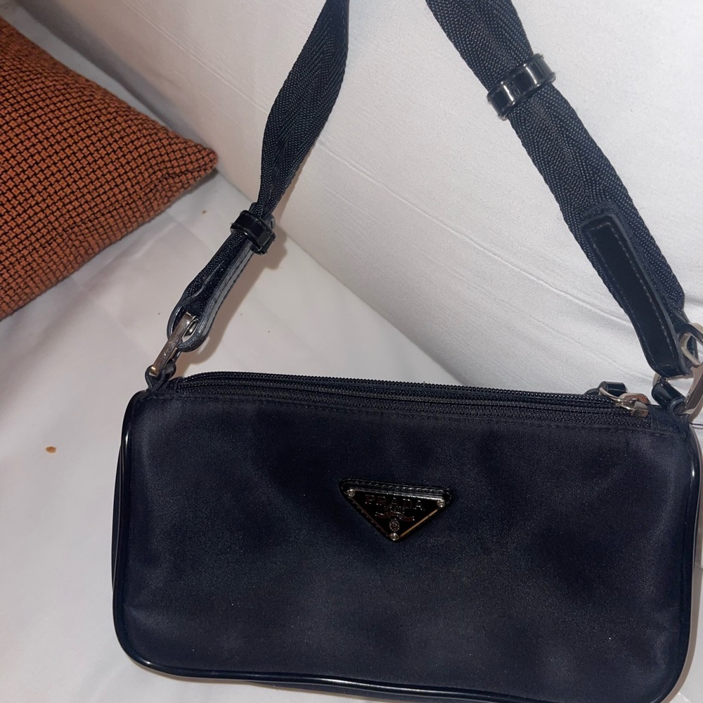 Black authentic PRADA bag. Originally 700$ brand new never used